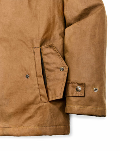 Filson New / Filson X Freeman Wool Lined Raincoat - Dark Tan / Amber Spruce