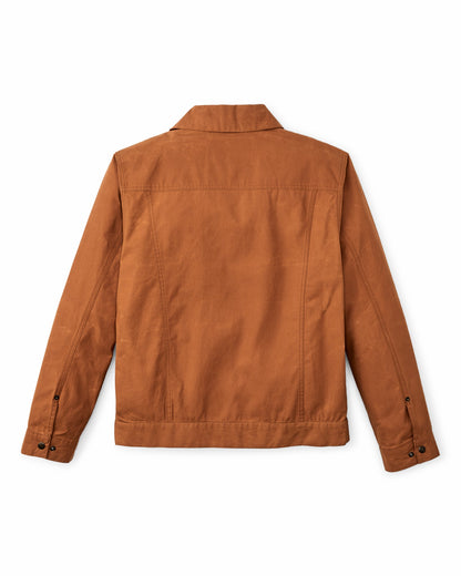 Filson Recommended / Dry Wax Short Cruiser Jacket - Bourbon