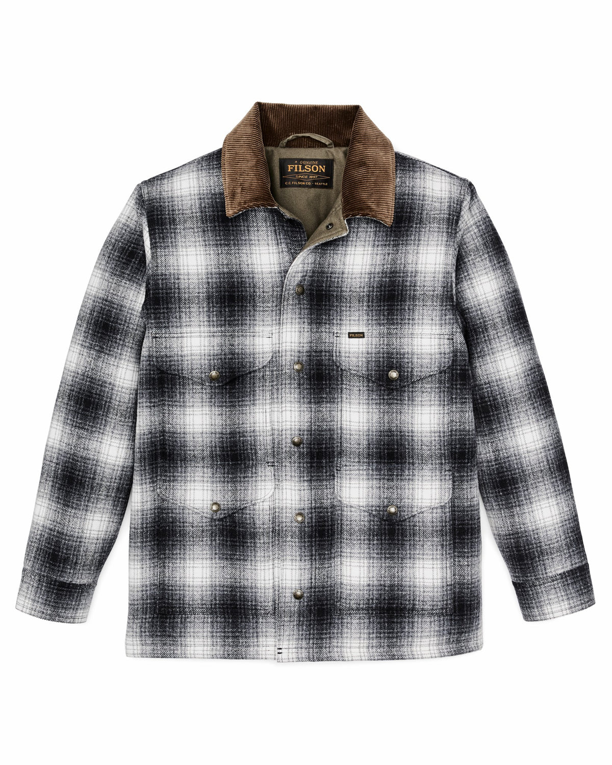 Filson Everyday / Spokane Insulated Cruiser Jacket - Charcoal Ombre