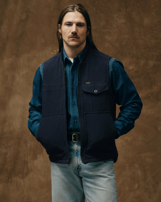 Filson Popular / Spokane Insulated Work Vest - Navy