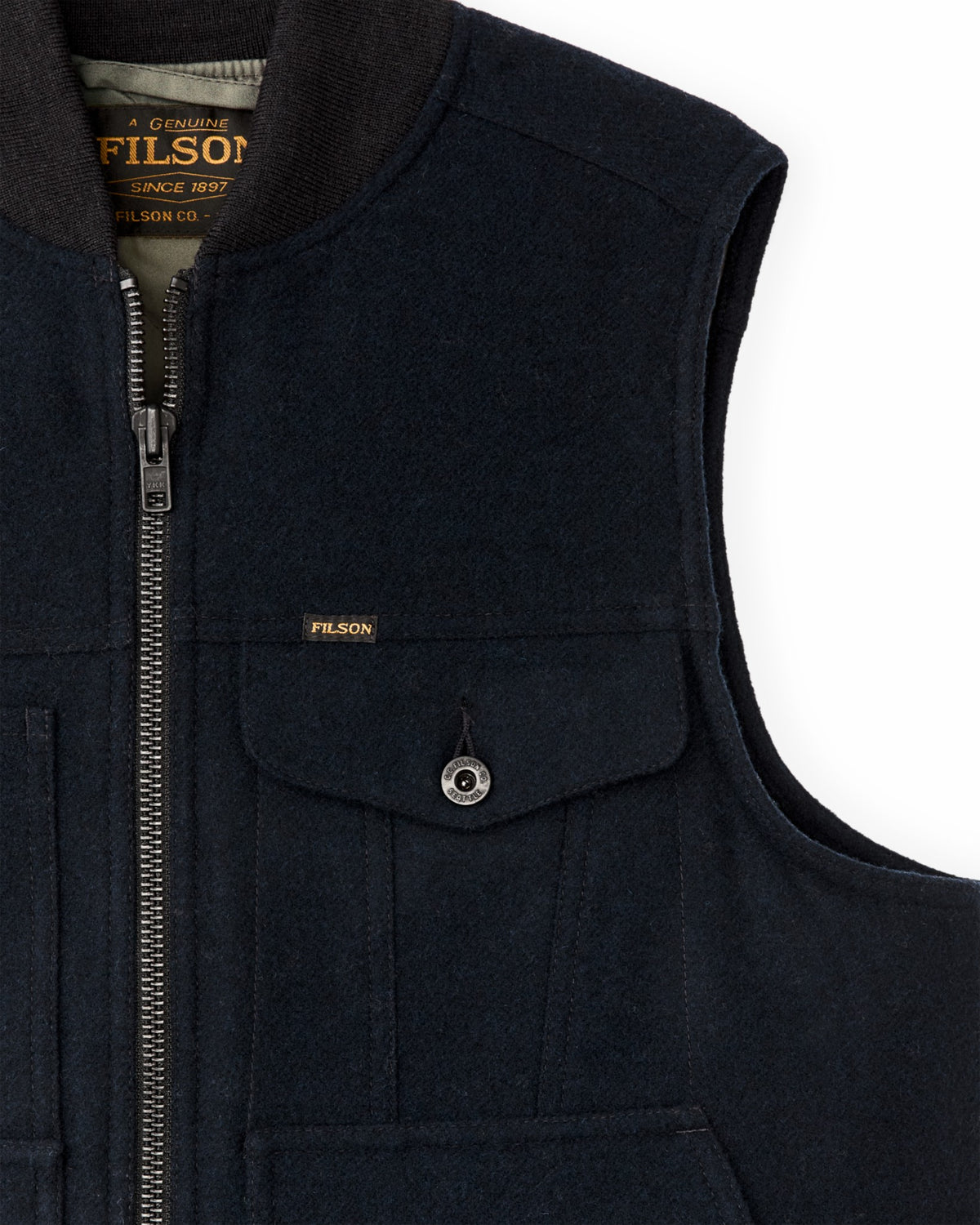 Filson Popular / Spokane Insulated Work Vest - Navy