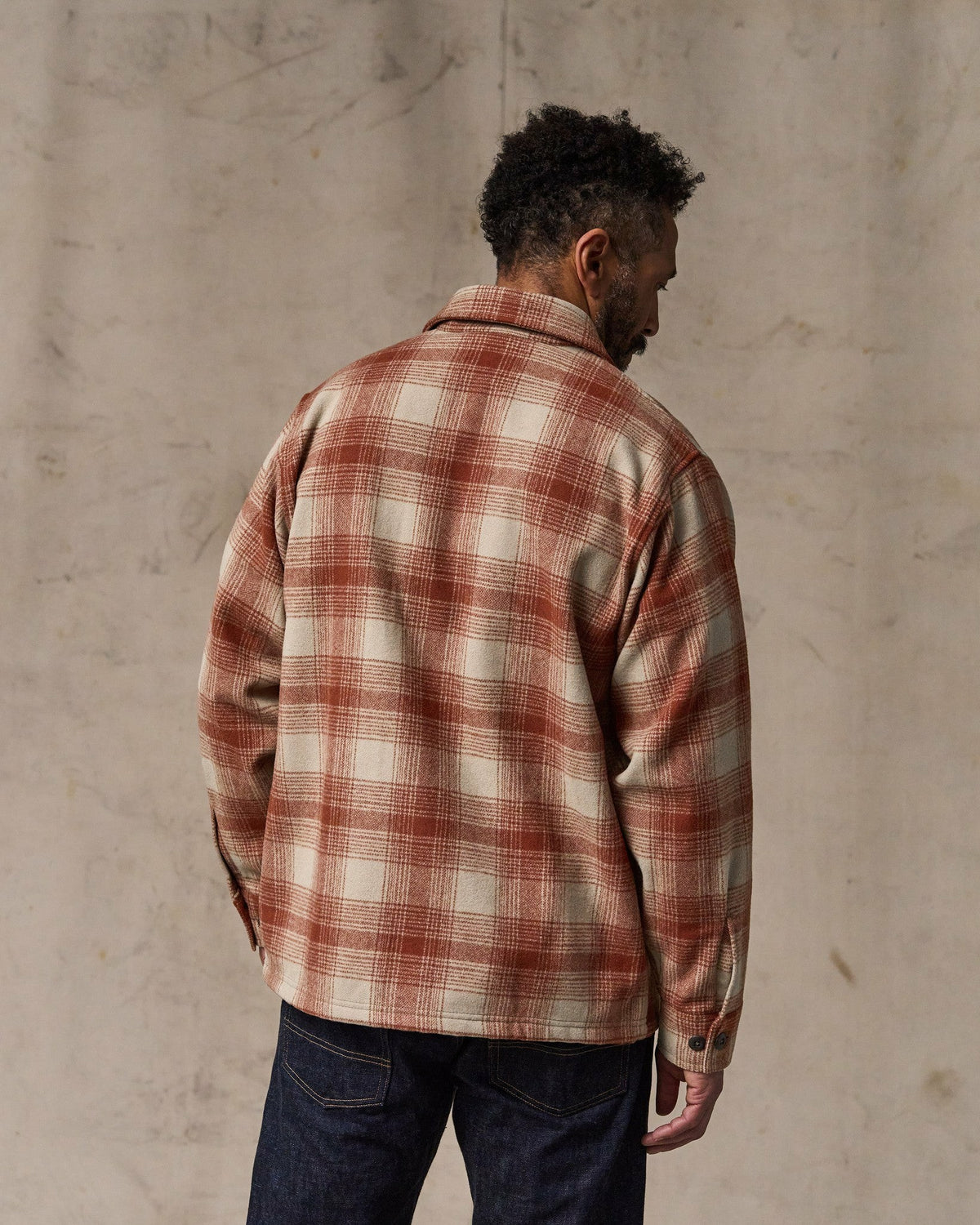 Filson Customer Favorite / Wool Jac-shirt - Brick Multi Plaid