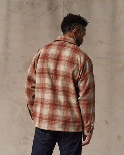 Filson Customer Favorite / Wool Jac-shirt - Brick Multi Plaid