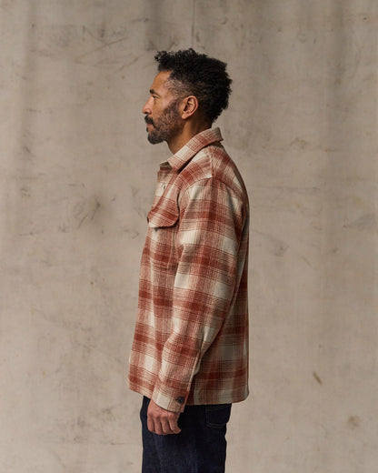 Filson Customer Favorite / Wool Jac-shirt - Brick Multi Plaid