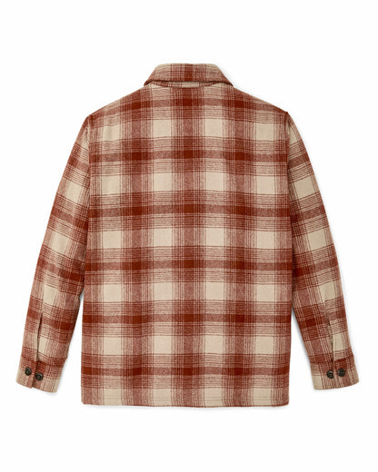 Filson Customer Favorite / Wool Jac-shirt - Brick Multi Plaid