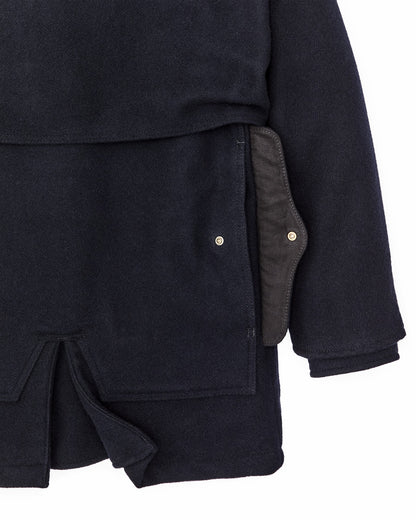 Filson Popular / Lined Mackinaw Wool Packer Coat - Dark Navy