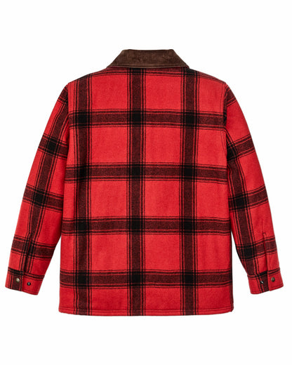 Filson Great Value / Spokane Insulated Cruiser Jacket - Red / Black Windowpane