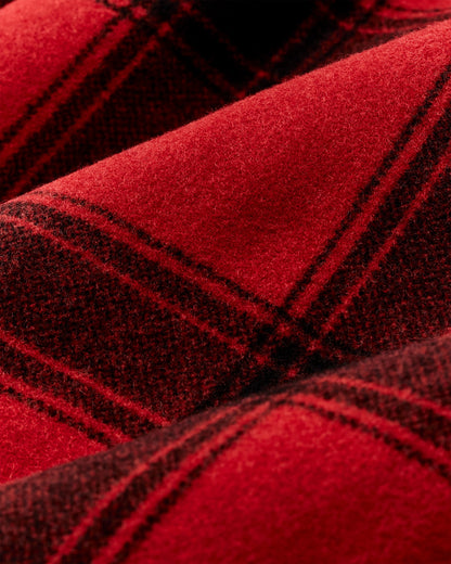 Filson Great Value / Spokane Insulated Cruiser Jacket - Red / Black Windowpane