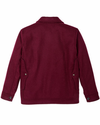 Filson Discount / 1940s Mackinaw Wool Cruiser Jacket - Wine