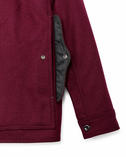 Filson Discount / 1940s Mackinaw Wool Cruiser Jacket - Wine