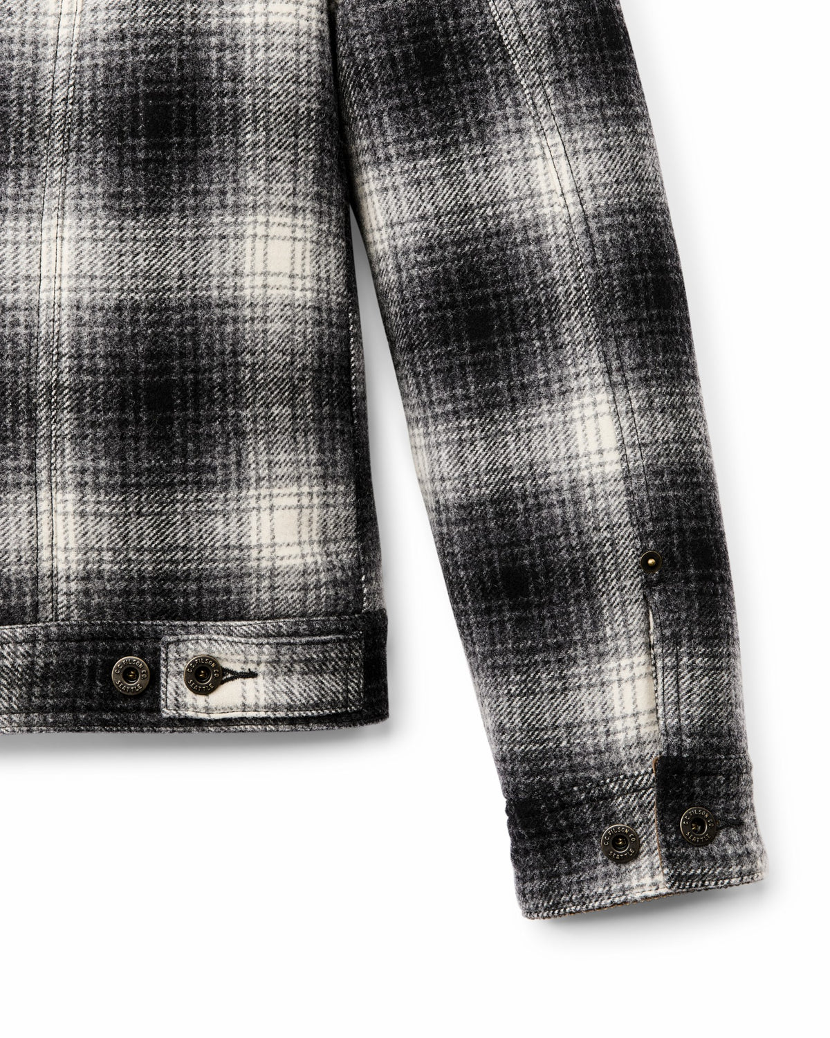 Filson Discount / Spokane Insulated Short Cruiser - Charcoal Ombre