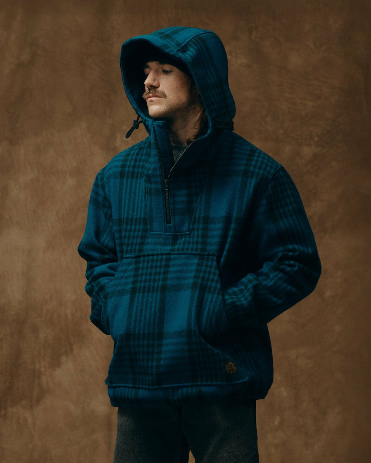Filson Special Offer / Mackinaw Wool Anorak - Blue / Black Plaid