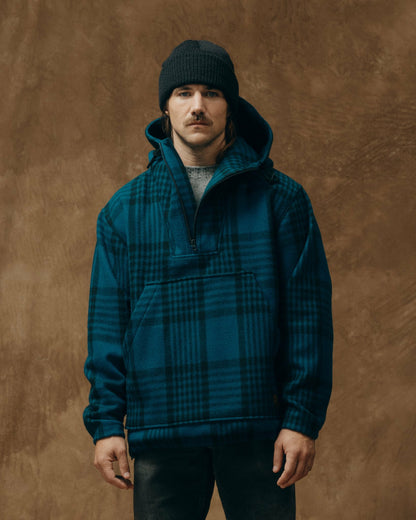 Filson Special Offer / Mackinaw Wool Anorak - Blue / Black Plaid