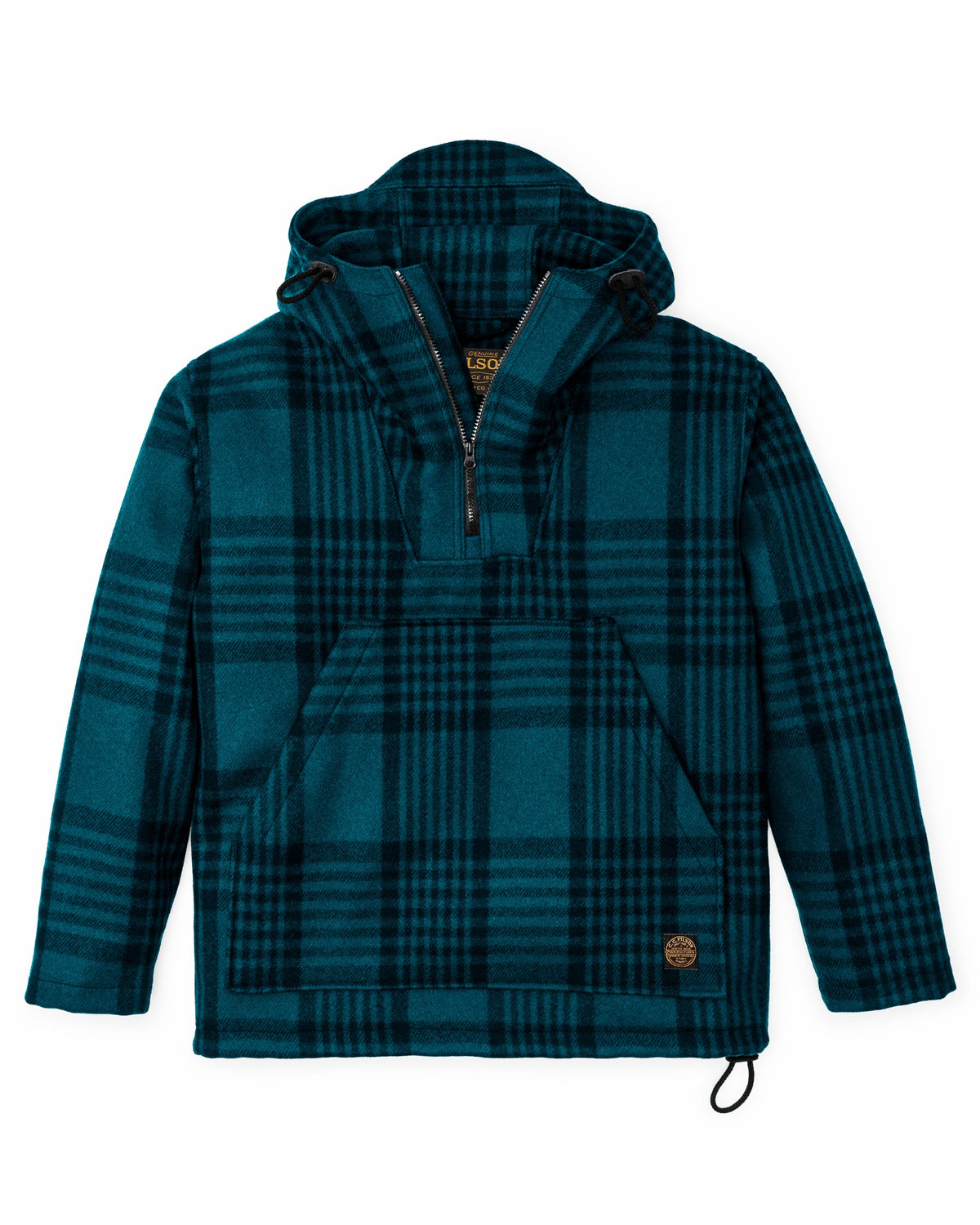 Filson Special Offer / Mackinaw Wool Anorak - Blue / Black Plaid