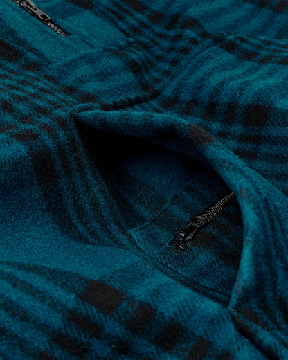 Filson Special Offer / Mackinaw Wool Anorak - Blue / Black Plaid