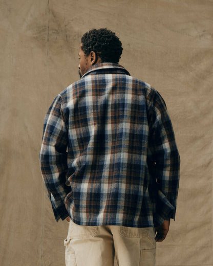Filson Special Offer / Wool Jac-shirt - Brown / Light Blue Multi Plaid