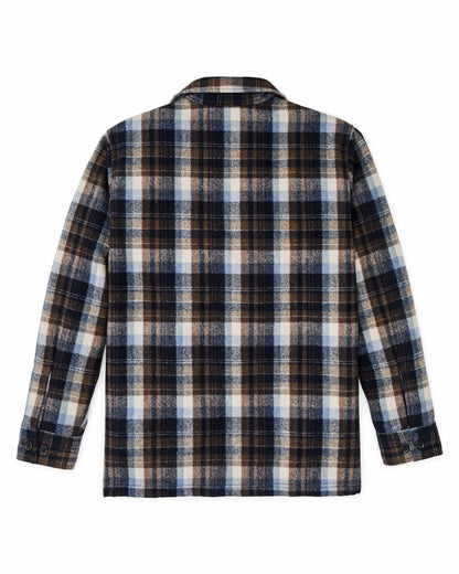 Filson Special Offer / Wool Jac-shirt - Brown / Light Blue Multi Plaid
