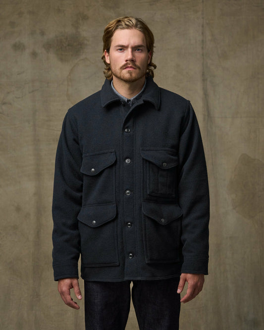 Filson Top Pick / Seattle Wool Cruiser Jacket - Navy