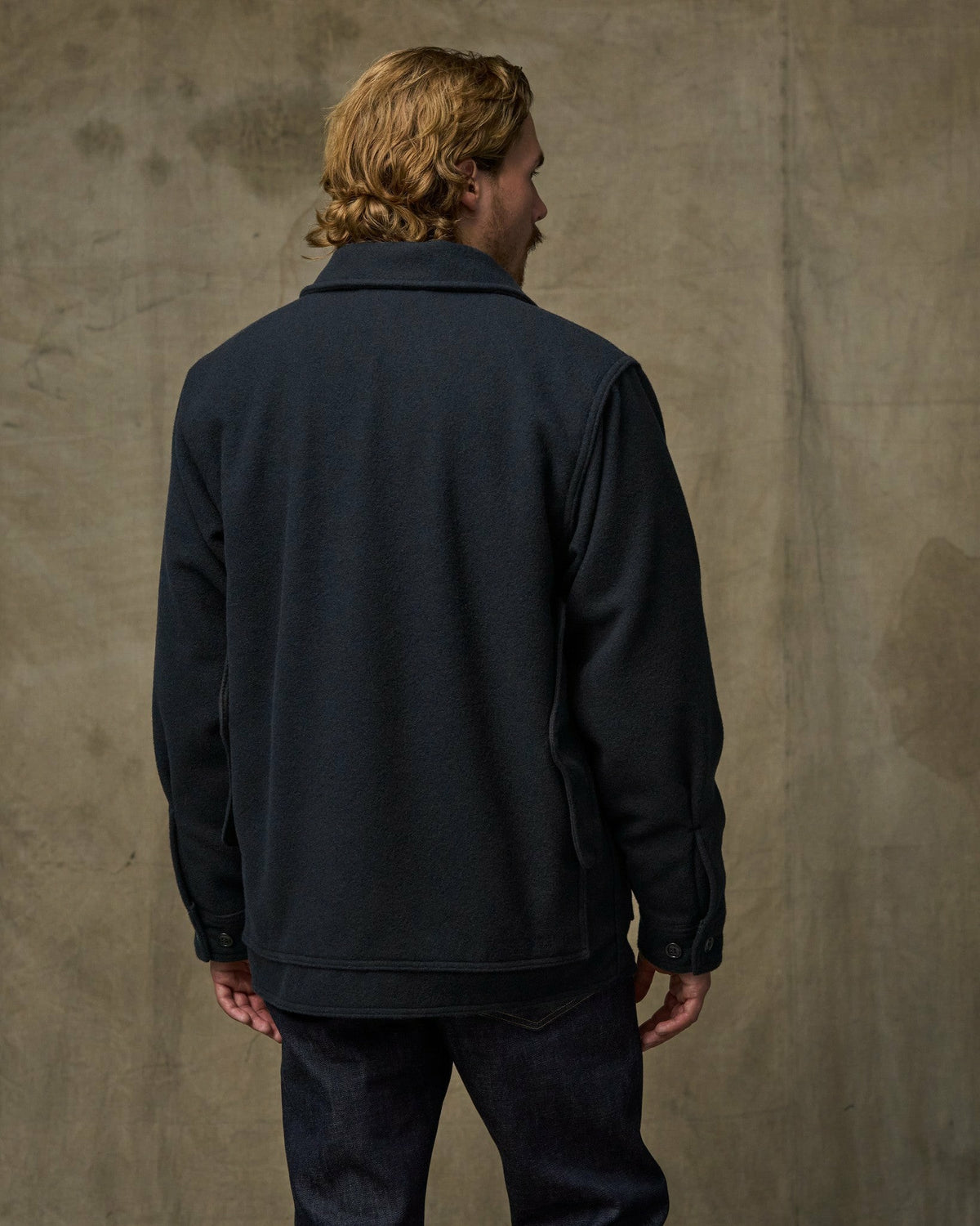 Filson Top Pick / Seattle Wool Cruiser Jacket - Navy