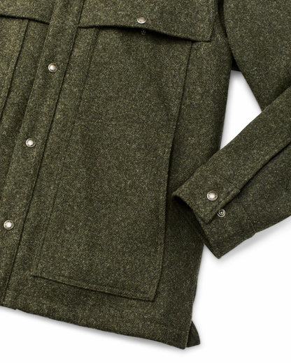 Filson Hot Sale / Mackinaw Wool Cape Coat - Forest Green