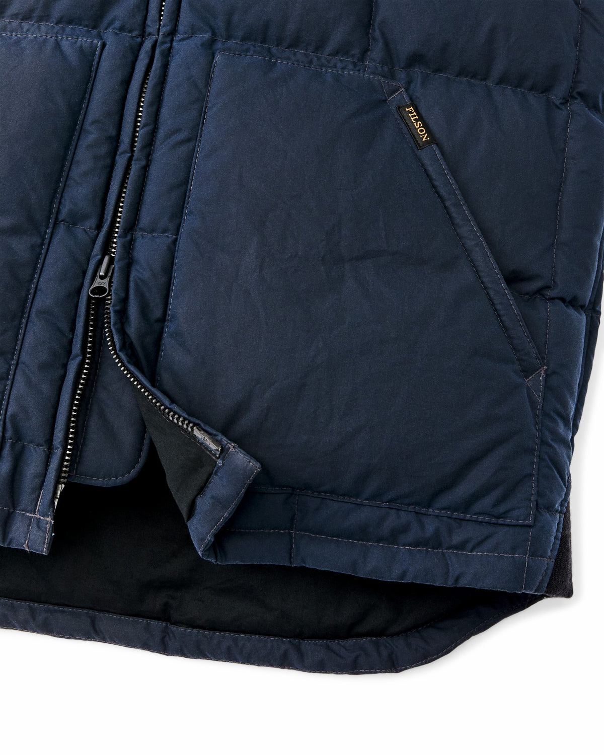 Filson Popular / Waxed Down Vest - Night Sky