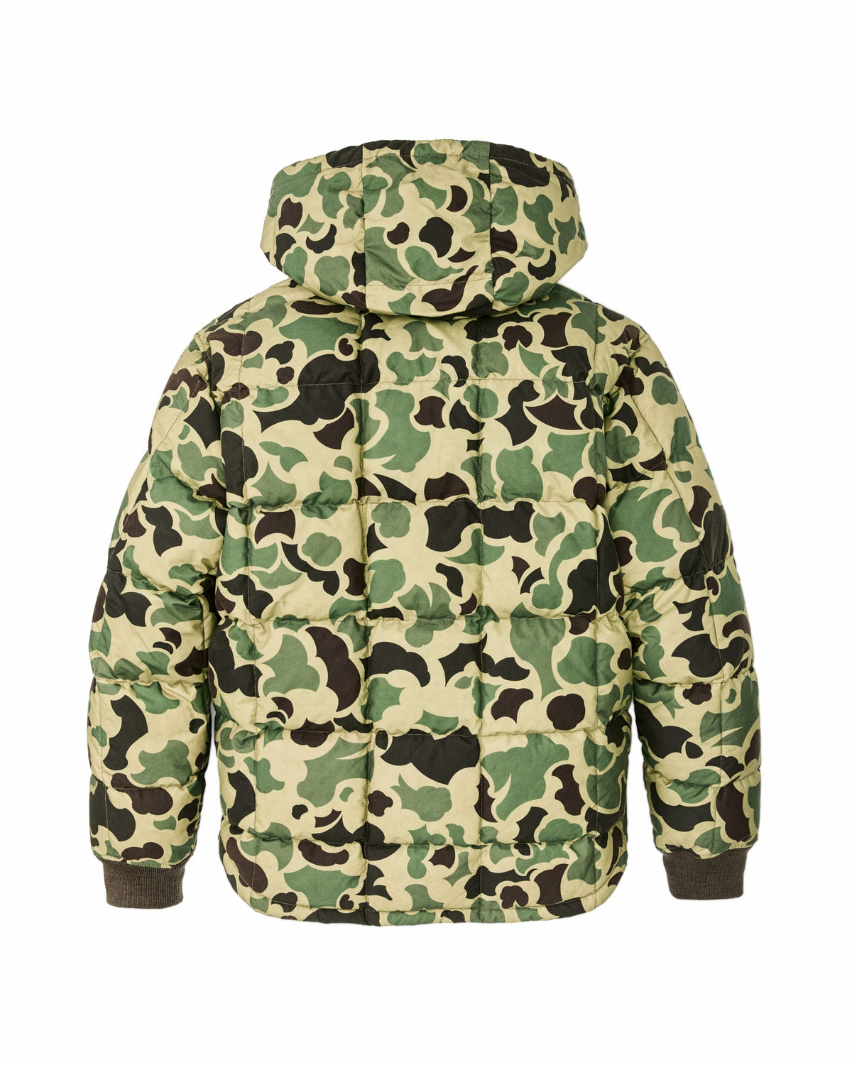 Filson Essential / Waxed Down Jacket - Tundra Shrub Camo