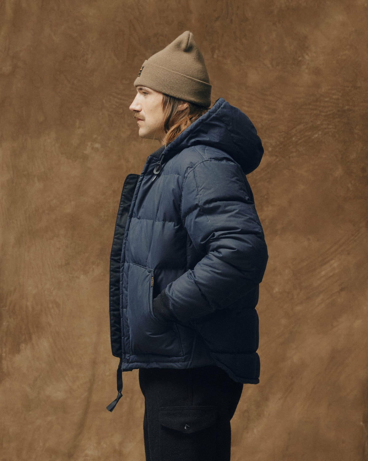 Filson Special Offer / Waxed Down Jacket - Night Sky