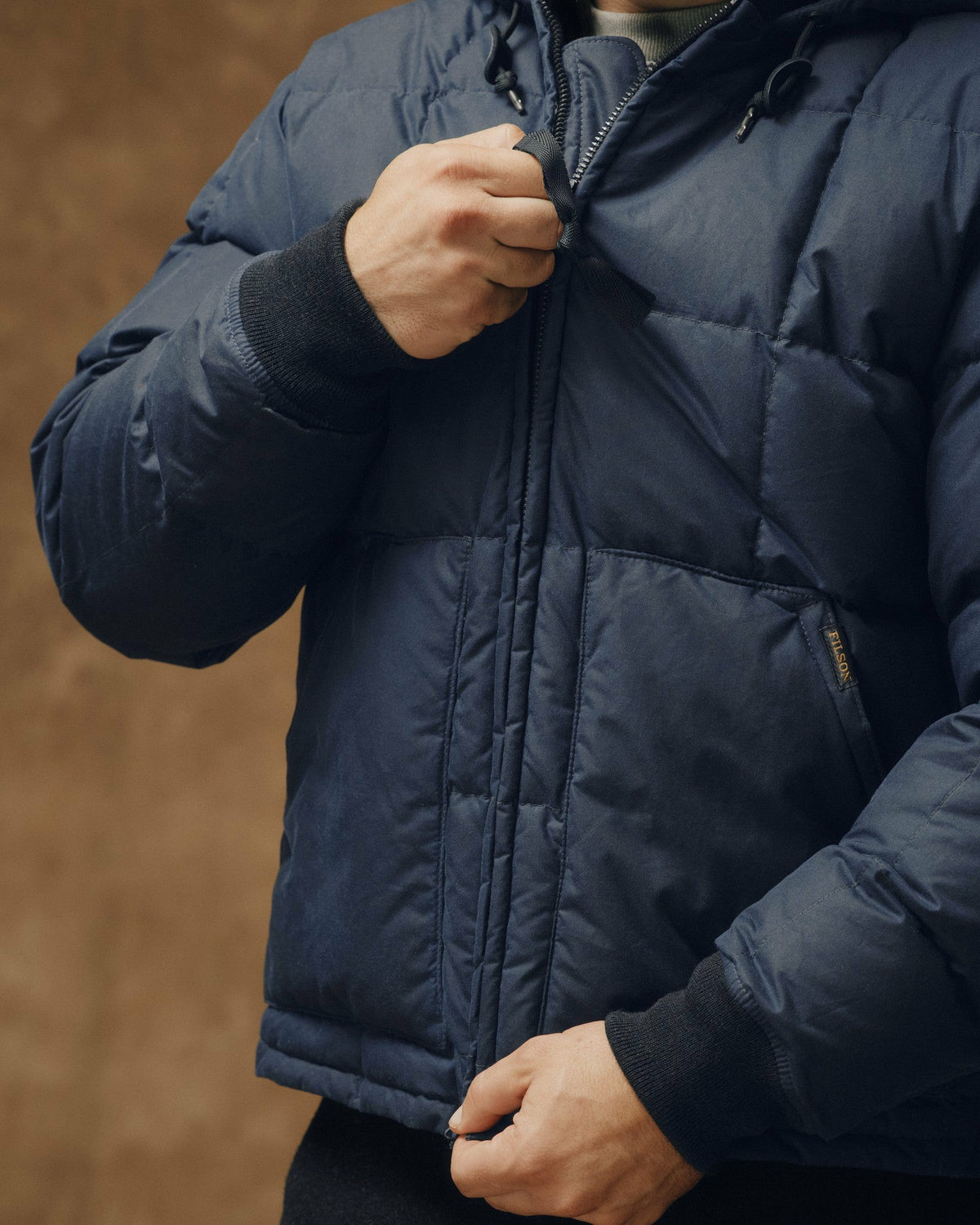 Filson Special Offer / Waxed Down Jacket - Night Sky