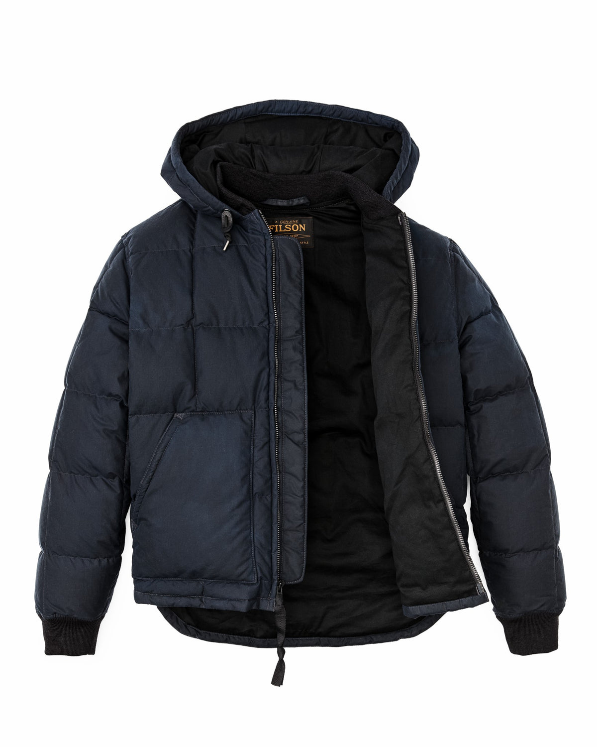 Filson Special Offer / Waxed Down Jacket - Night Sky
