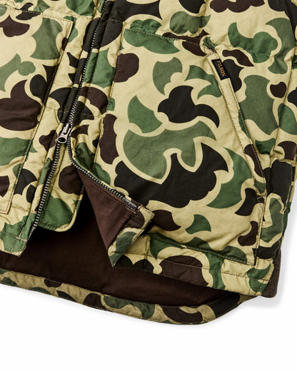 Filson Sale / Waxed Down Vest - Tundra Shrub Camo