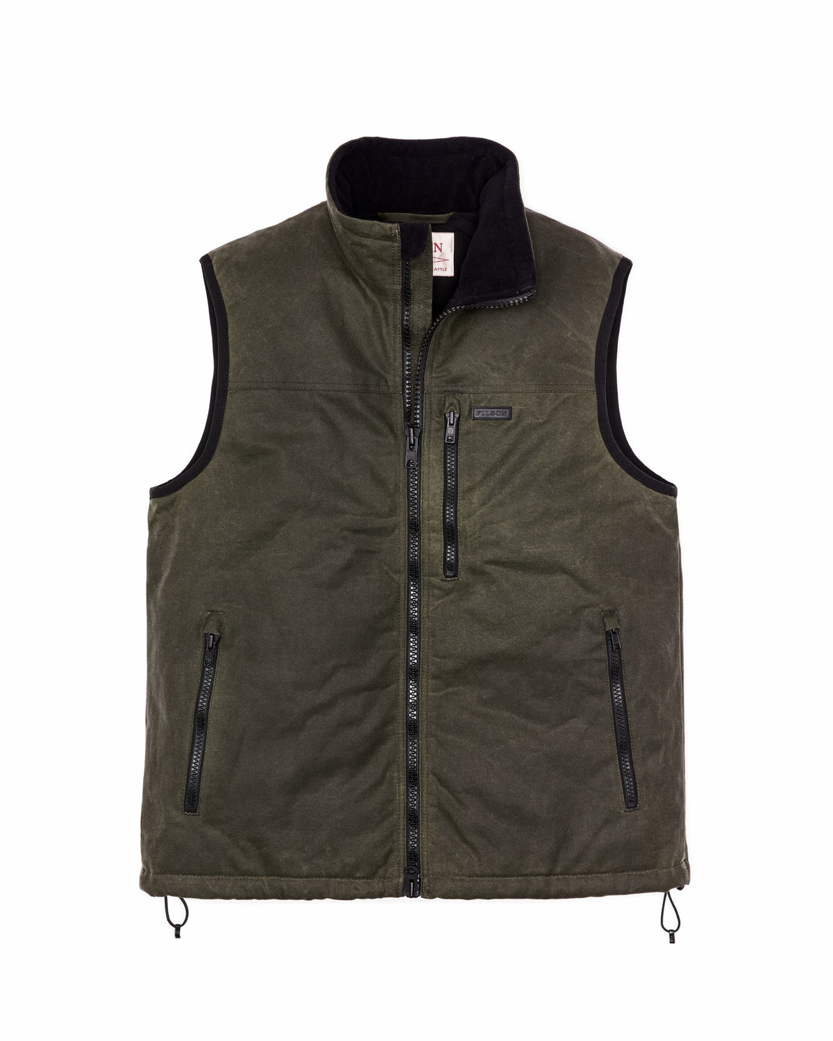 Filson Discount / Tin Cloth Primaloft Vest - Otter Green