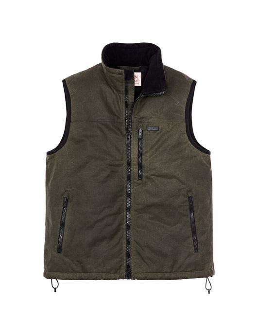 Filson Discount / Tin Cloth Primaloft Vest - Otter Green