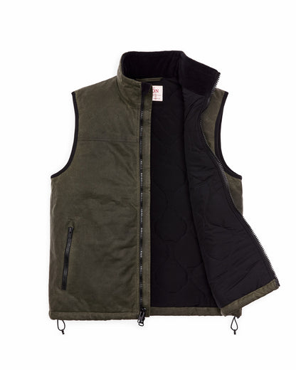 Filson Discount / Tin Cloth Primaloft Vest - Otter Green