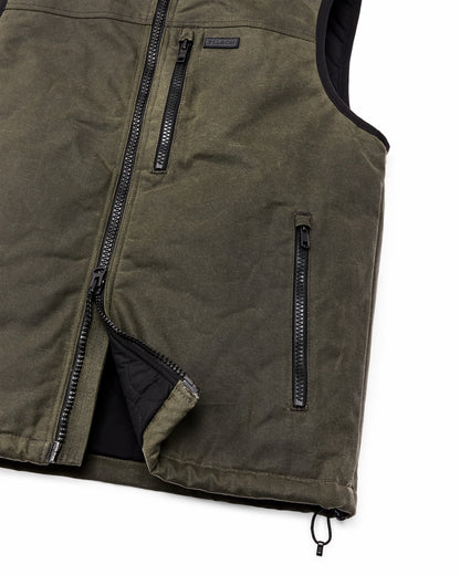 Filson Discount / Tin Cloth Primaloft Vest - Otter Green