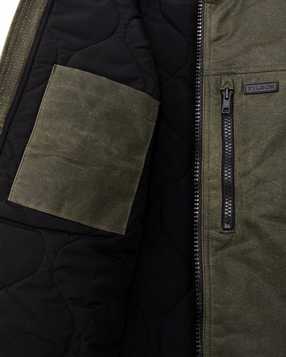 Filson Discount / Tin Cloth Primaloft Vest - Otter Green