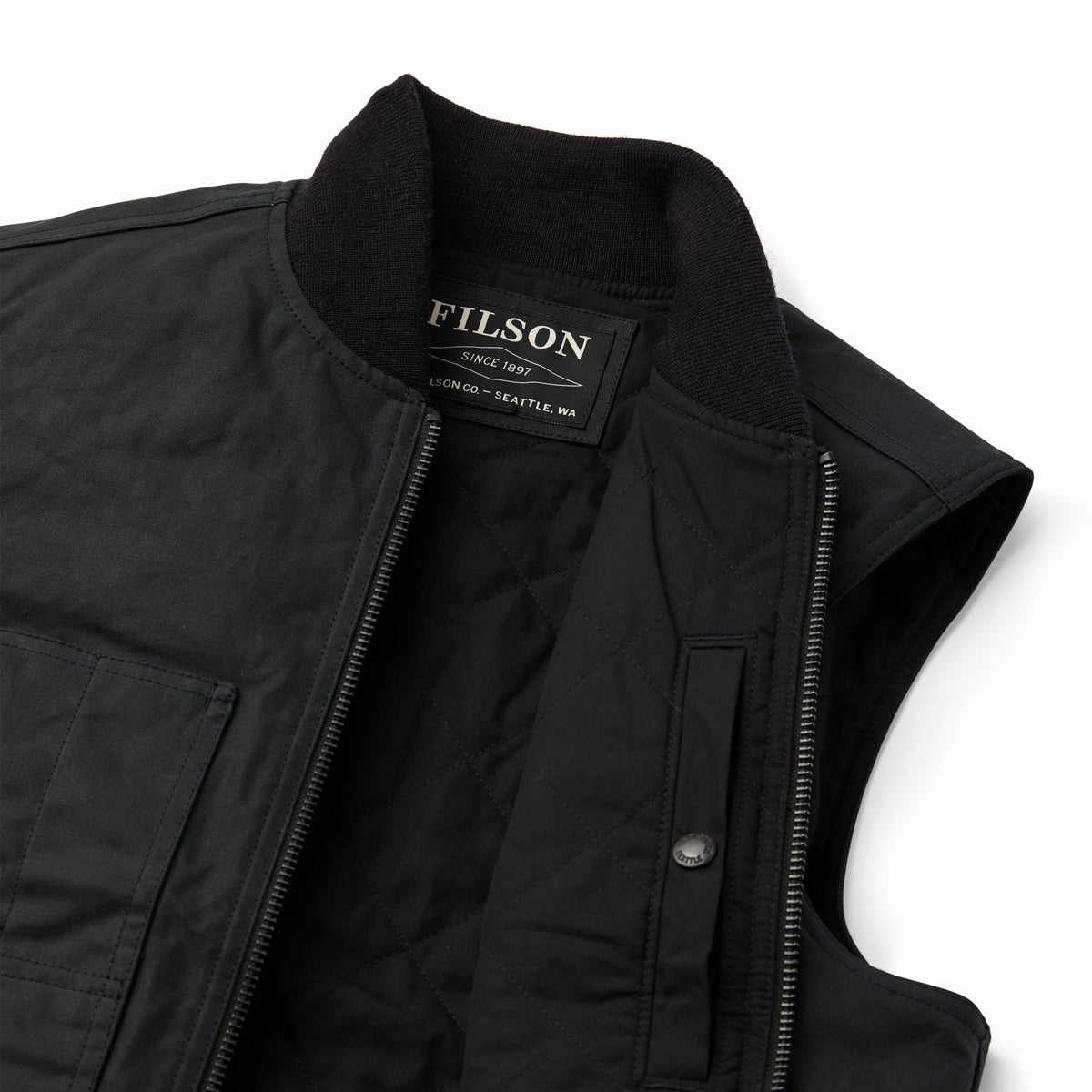 Filson Discount / Waxed Canvas Insulated Work Vest