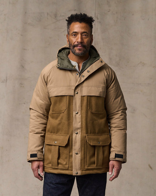 Filson Best Seller / Filson X Crescent Down Works Parka - Dark Tan / Tan