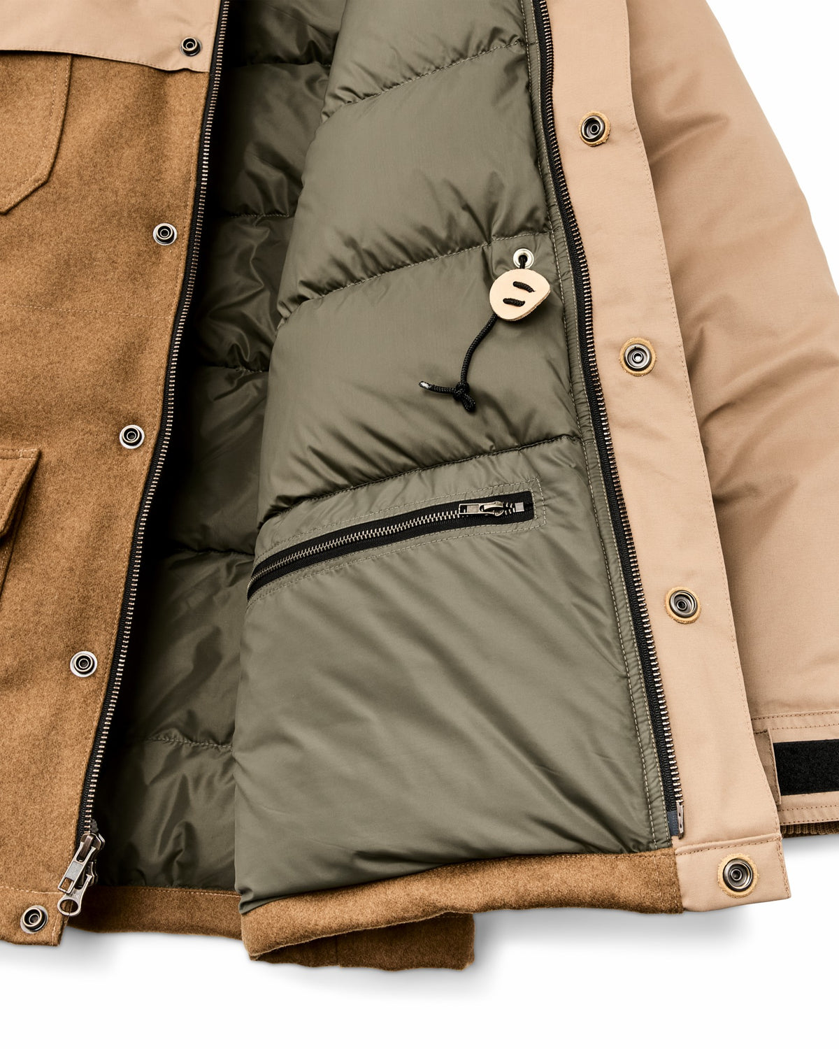 Filson Best Seller / Filson X Crescent Down Works Parka - Dark Tan / Tan