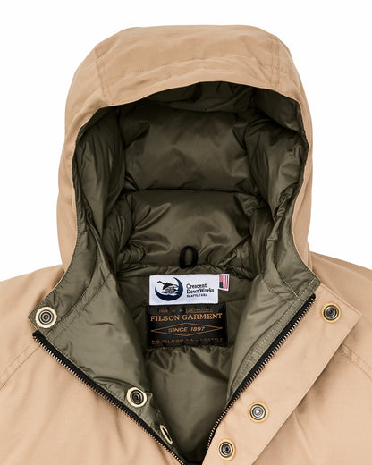 Filson Best Seller / Filson X Crescent Down Works Parka - Dark Tan / Tan