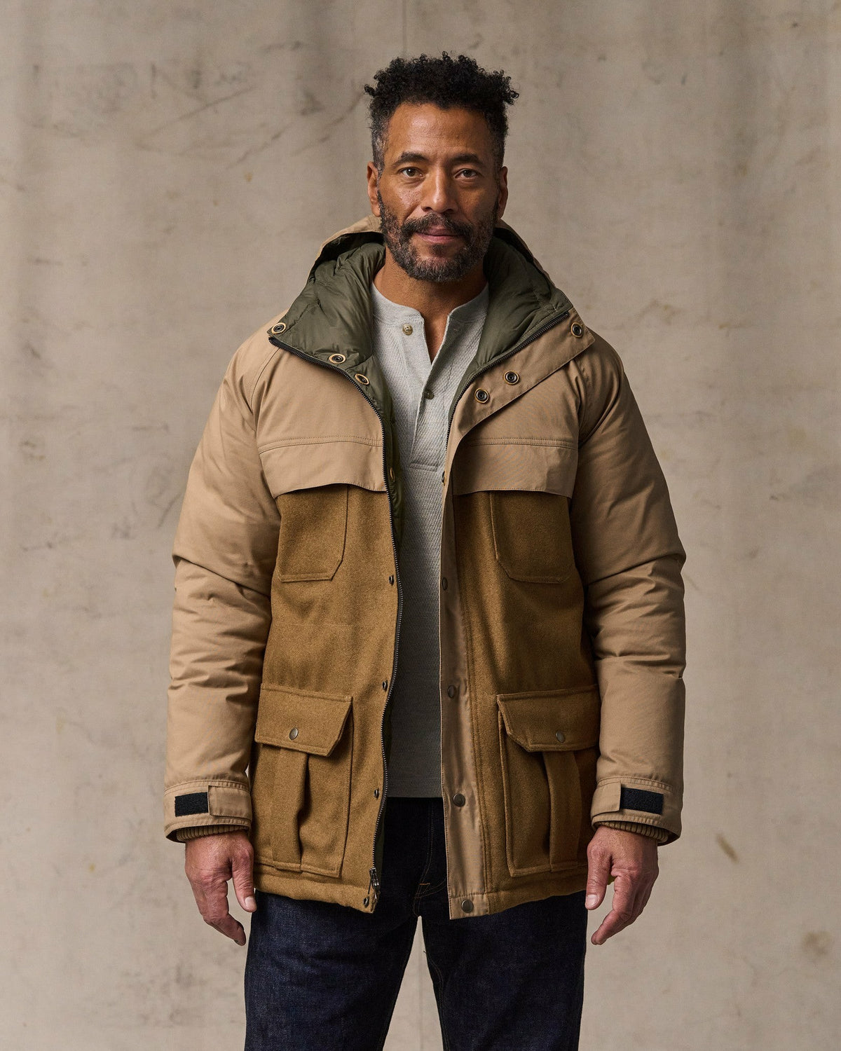 Filson Best Seller / Filson X Crescent Down Works Parka - Dark Tan / Tan