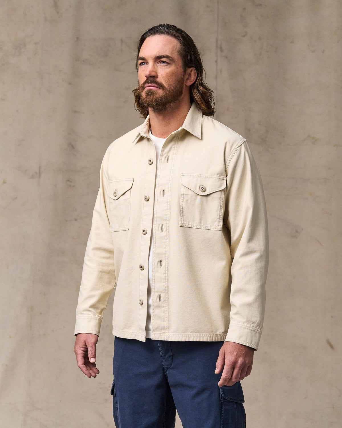 Filson Popular / Field Jac-Shirt - Washed Oatmeal
