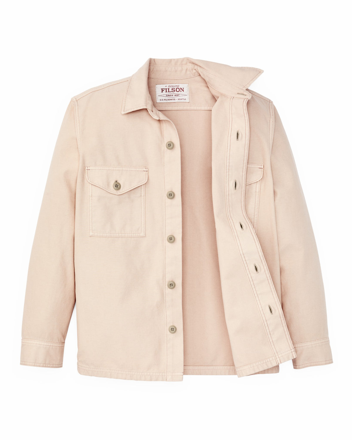 Filson Popular / Field Jac-Shirt - Washed Oatmeal