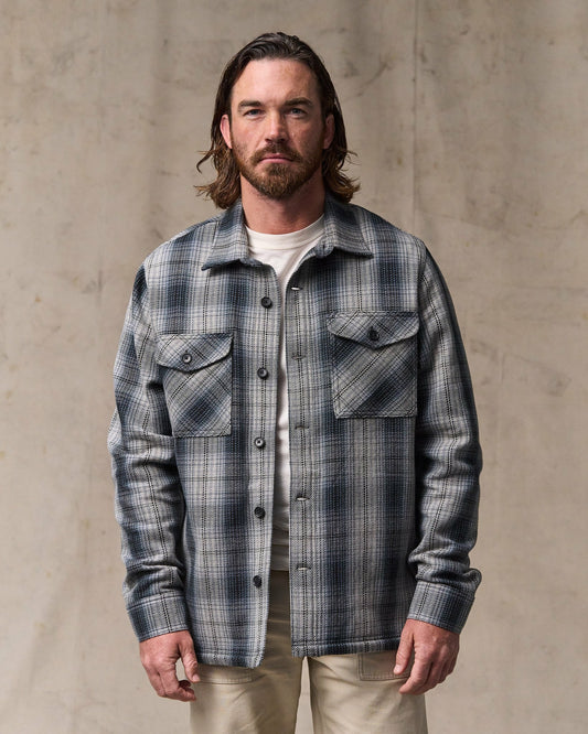 Filson Essential / Deer Island Jac-Shirt - Slate / Gray Ombre