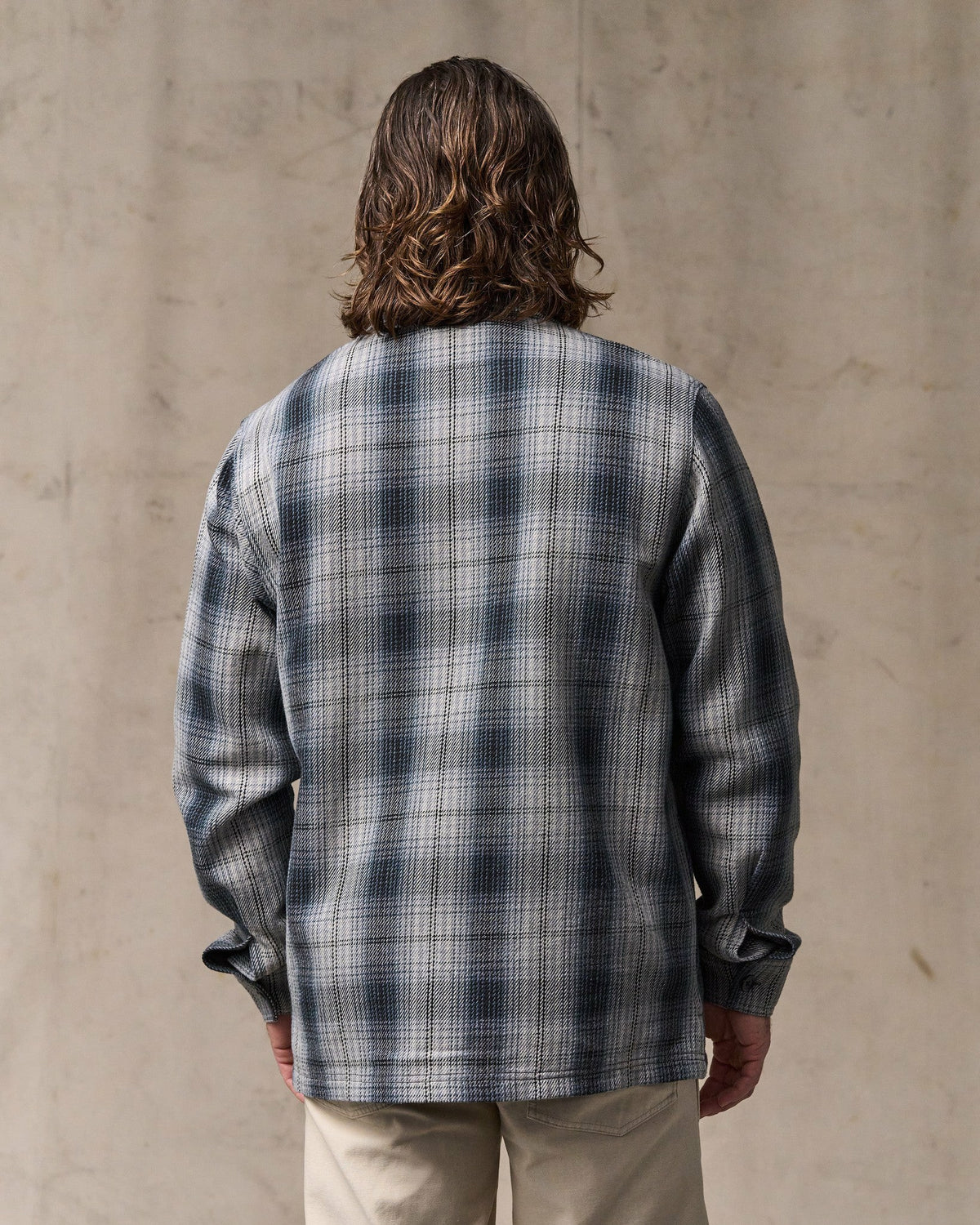 Filson Essential / Deer Island Jac-Shirt - Slate / Gray Ombre