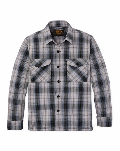 Filson Essential / Deer Island Jac-Shirt - Slate / Gray Ombre
