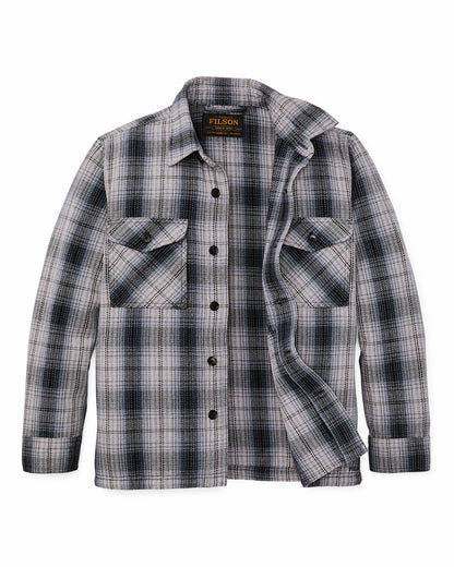Filson Essential / Deer Island Jac-Shirt - Slate / Gray Ombre