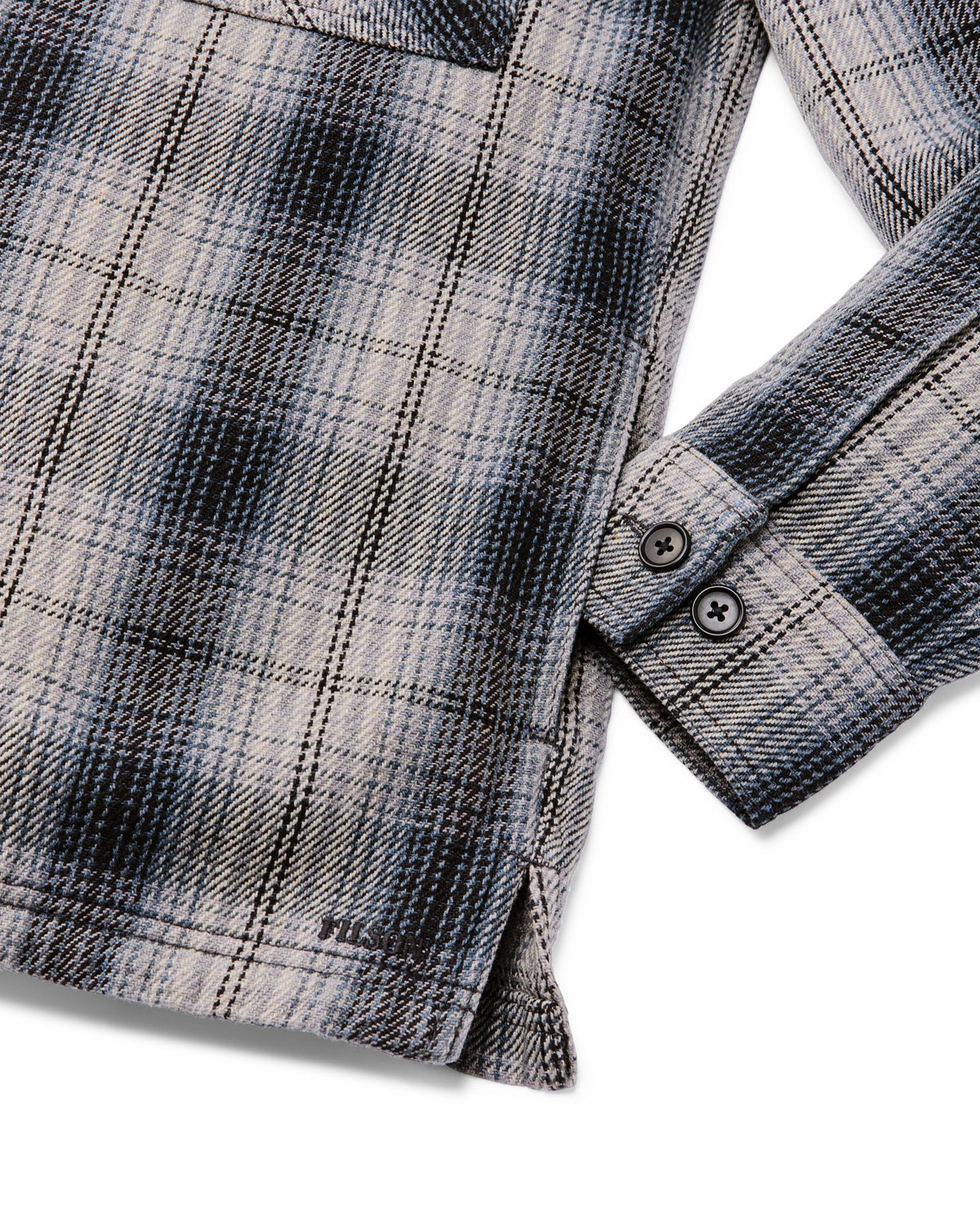 Filson Essential / Deer Island Jac-Shirt - Slate / Gray Ombre