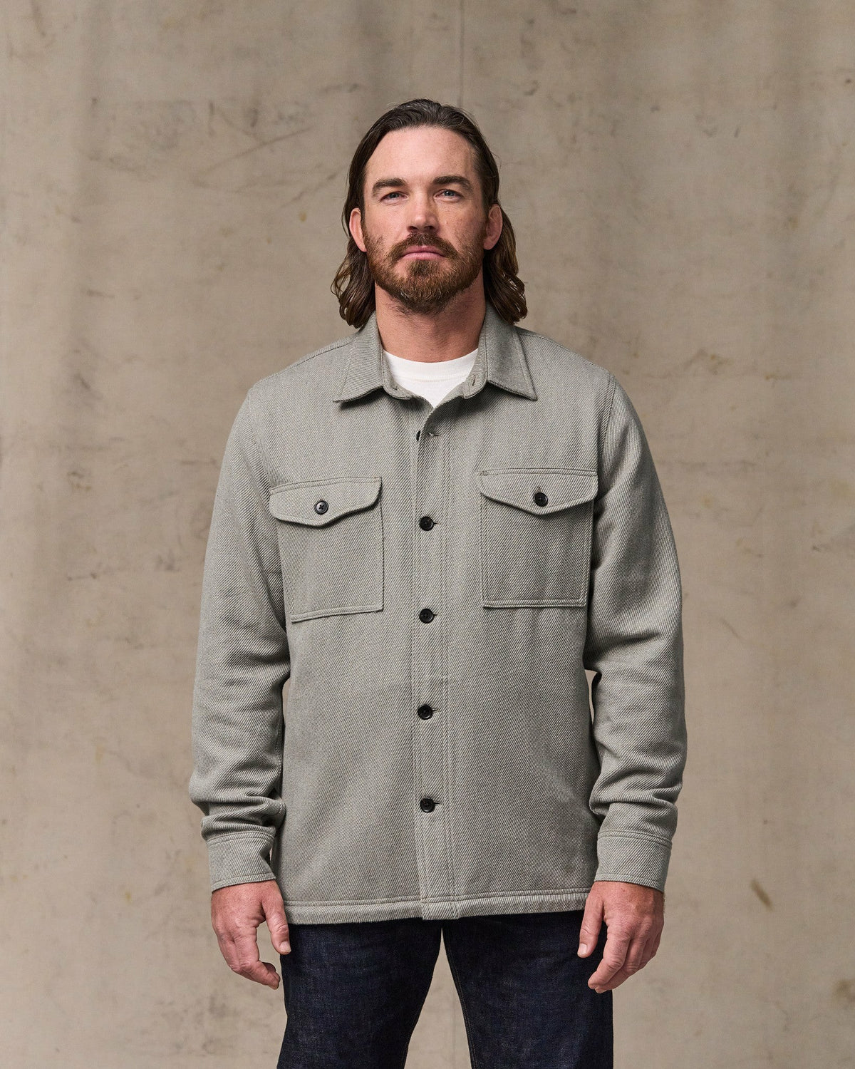 Filson Trusted / Deer Island Jac-Shirt - Heather Natural
