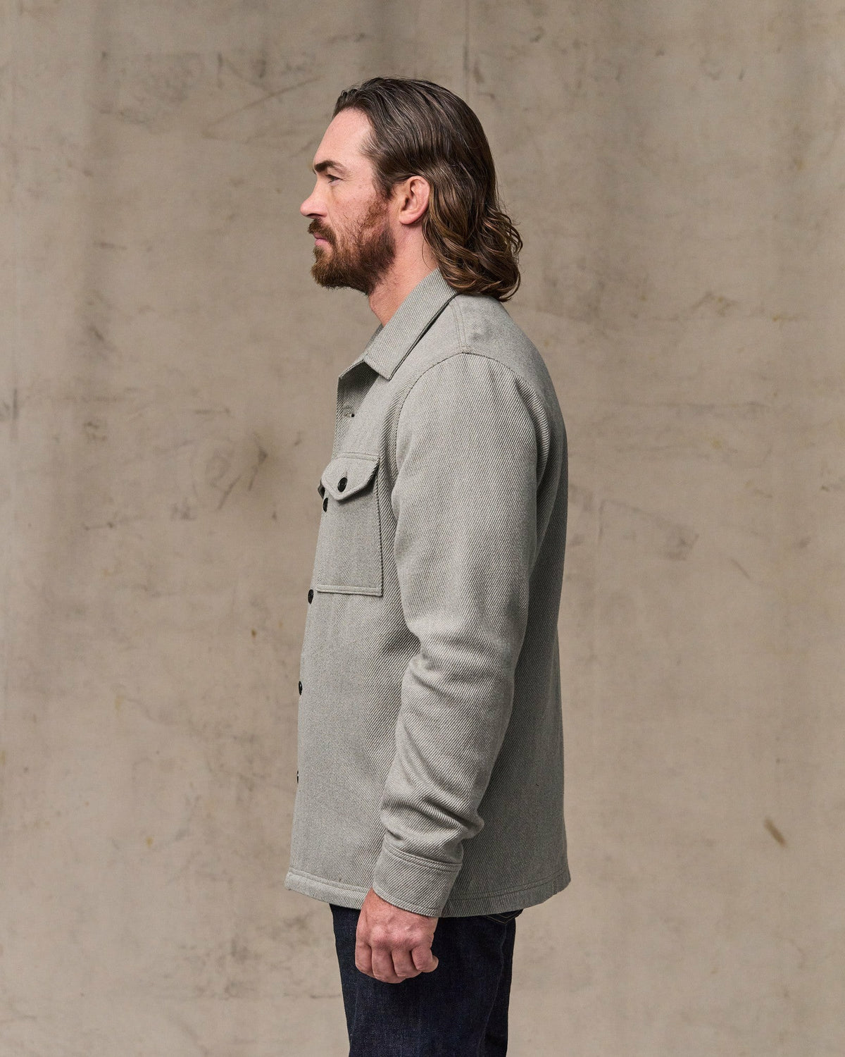 Filson Trusted / Deer Island Jac-Shirt - Heather Natural