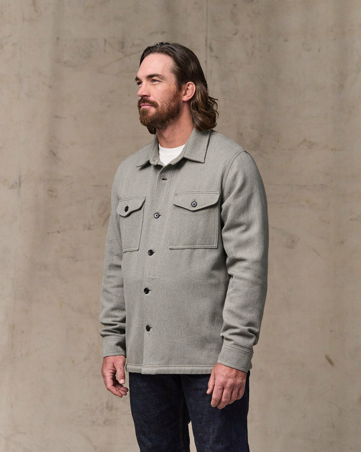 Filson Trusted / Deer Island Jac-Shirt - Heather Natural
